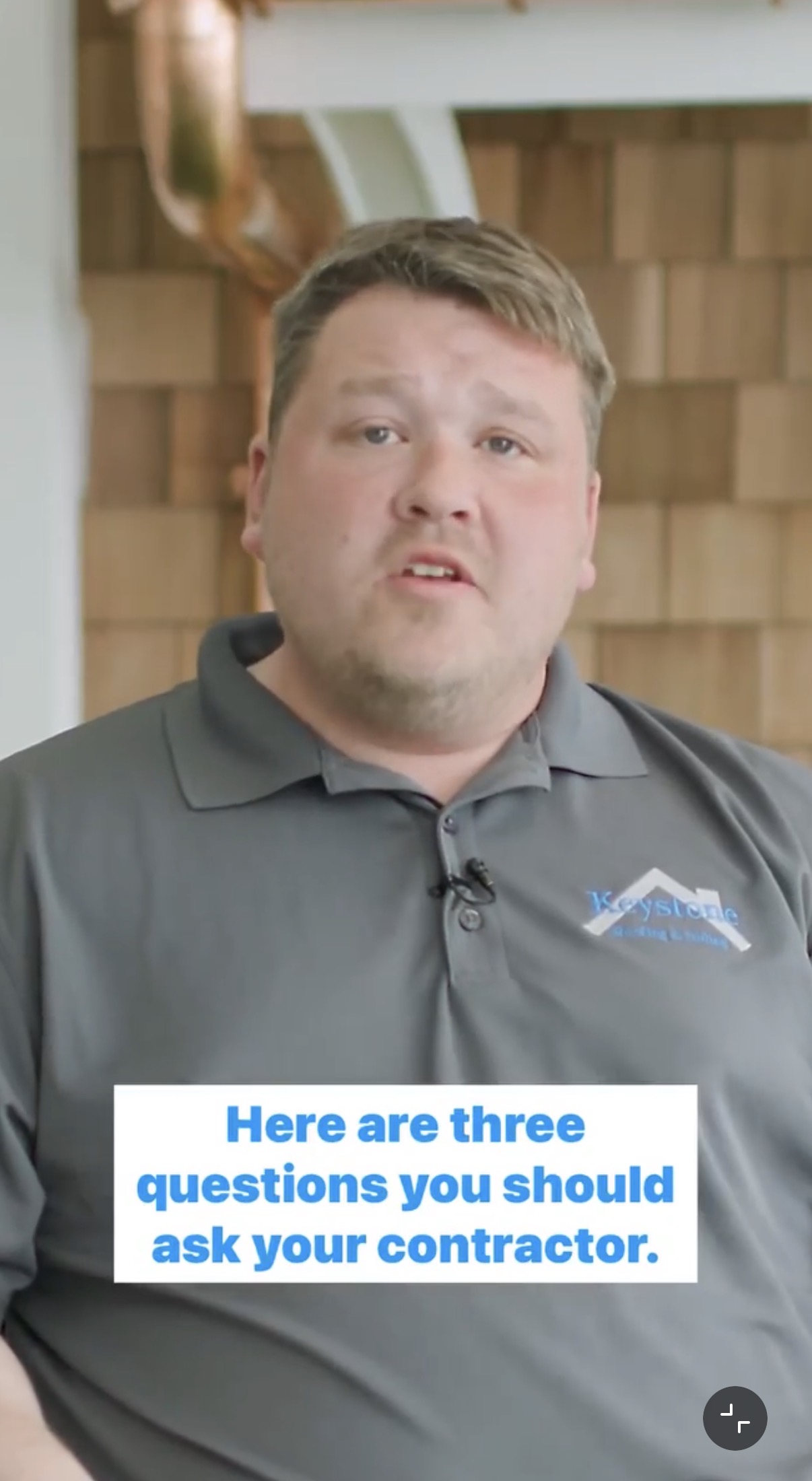 Example of an educational social video created for a contractor